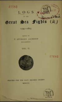 Logs of the Great Sea Fights, 1794-1805
